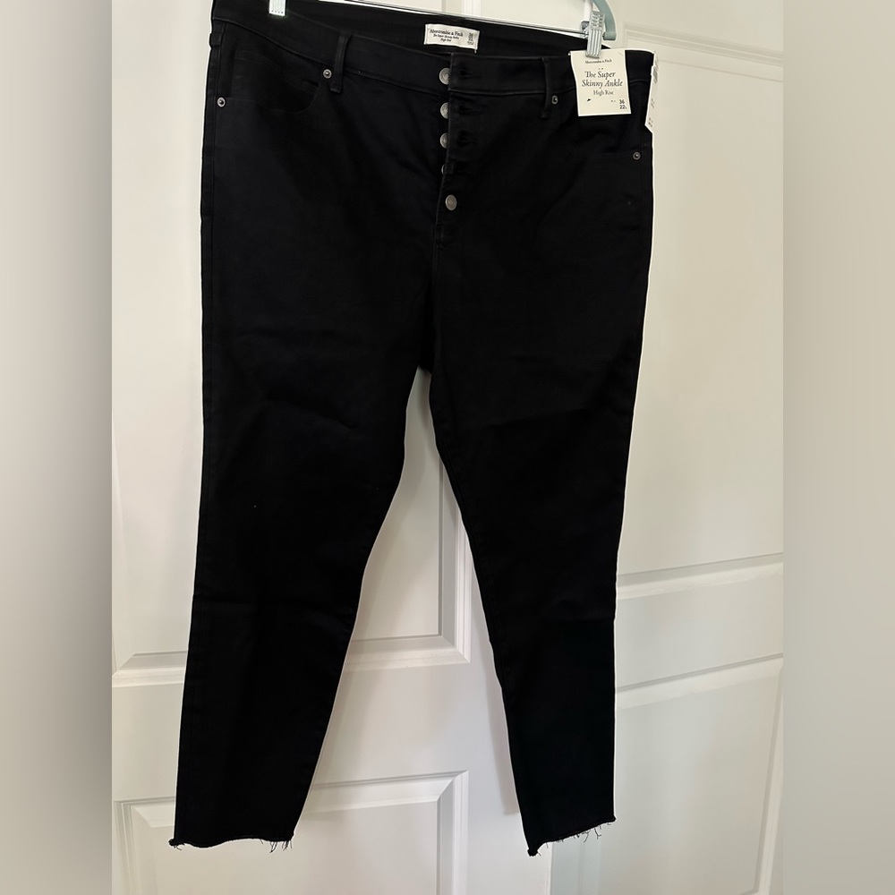 AF super skinny high rise jeans